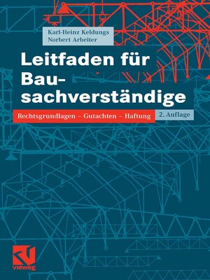 cover image of Leitfaden für Bausachverständige